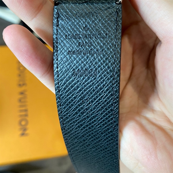 Thắt lưng LV ô đen 85*34 KG+