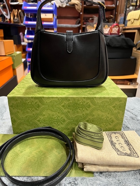 Túi GG kẹp nách đen +