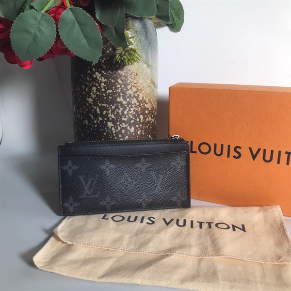 Ví đựng thẻ LV đen xám +