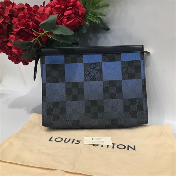 Túi LV xanh đen KG+