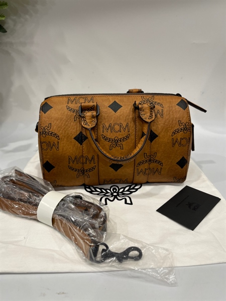 Túi MCM Speedy nâu KG+