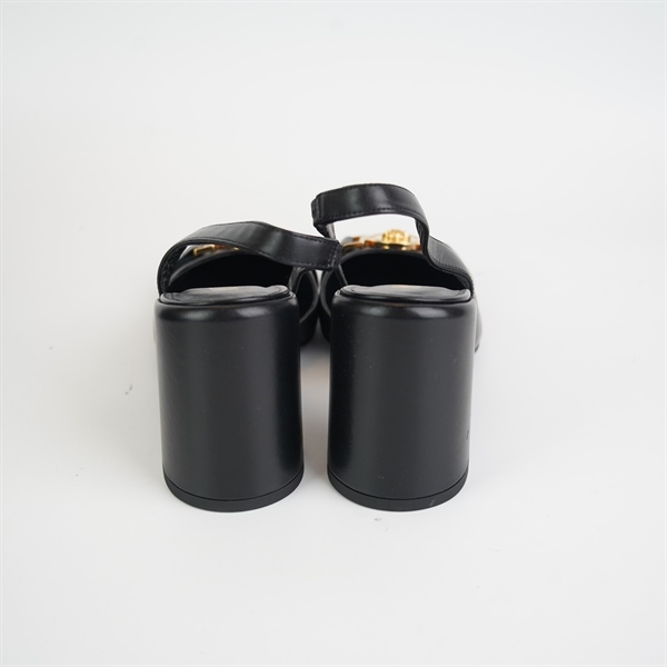 Giàu Versace đen gót vuông size 36 KG+