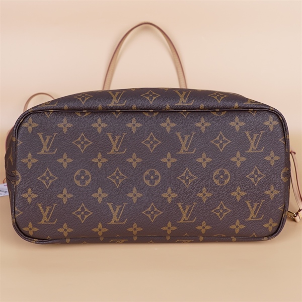 Túi LV Neverfull lòng kem không pound +
