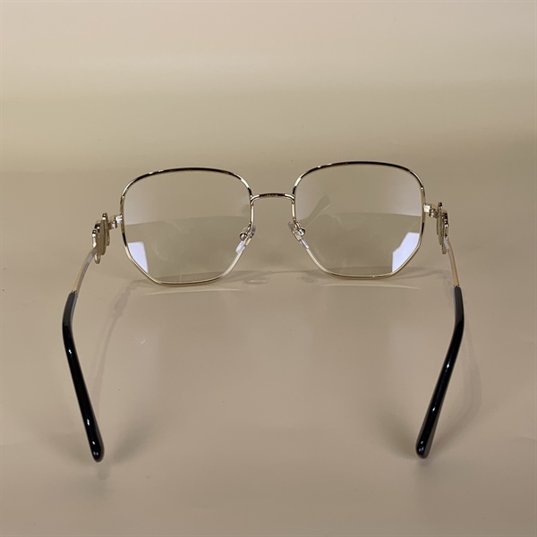 Kính Versace logo vàng KG+