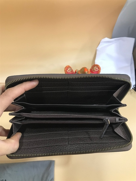 Ví Dài GG Thổ Cẩm Có Zip+