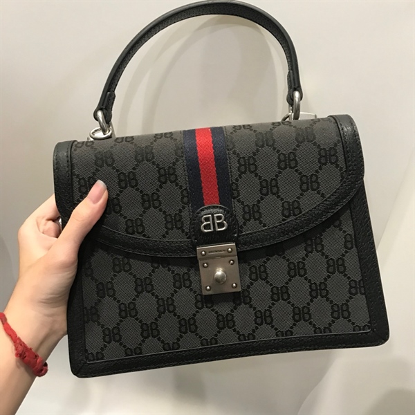 Túi Balenciaga handle xám