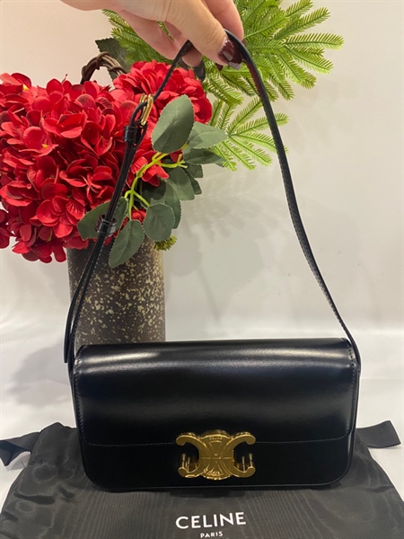Túi Celine đen KG+