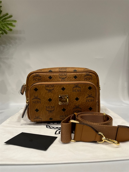Túi MCM nâu KG+