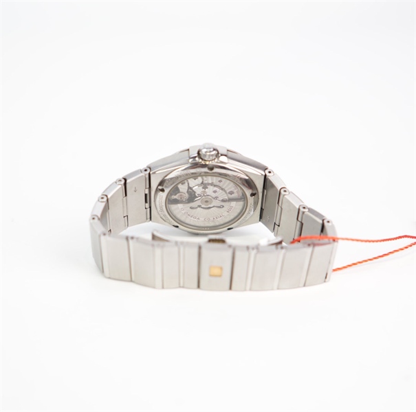 Đồng hồ Omega bạc mặt xám KG+