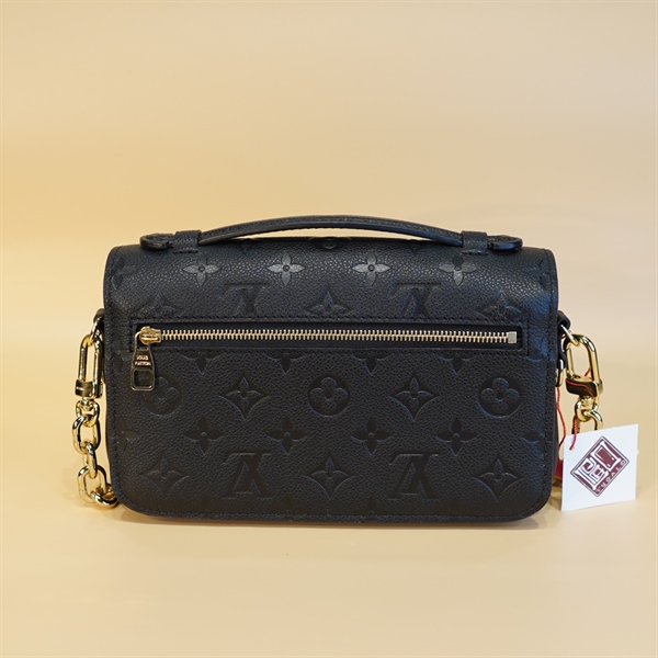 Túi LV metis hoa đen 20cm+(2strap) KG+