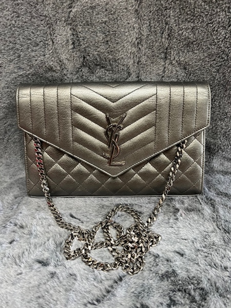 Túi YSL BẠC +