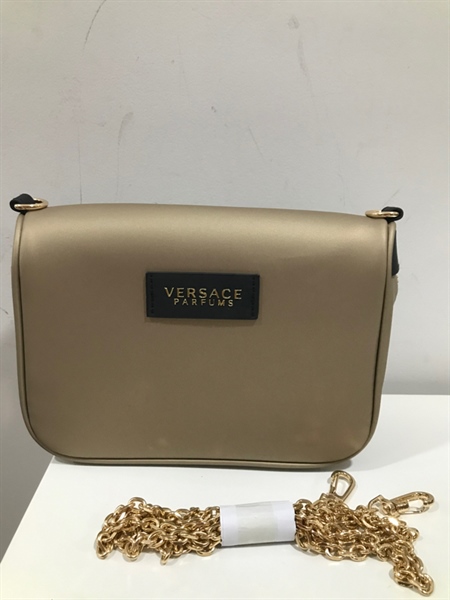 Túi đeo chéo Versace màu đồng KG+