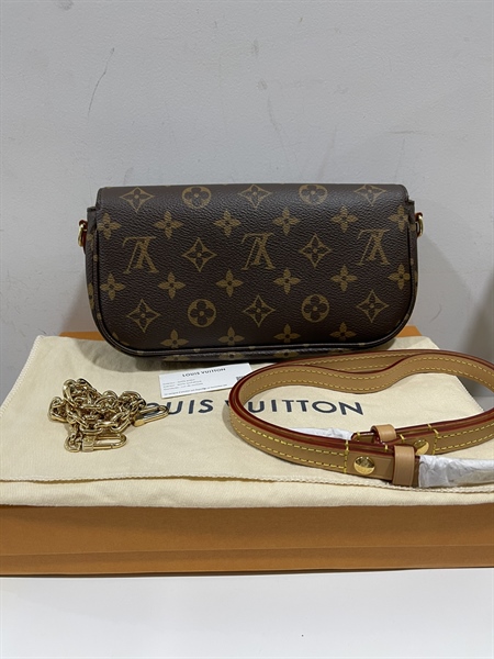 Túi LV Hoa Nâu Vàng+