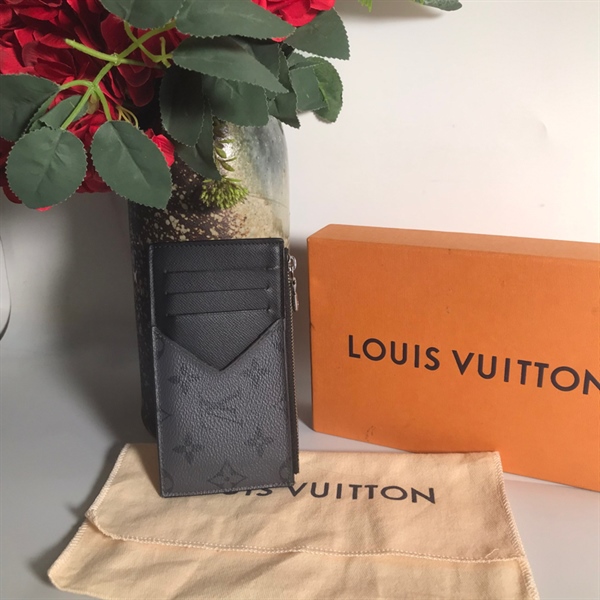 Ví đựng thẻ LV đen xám +