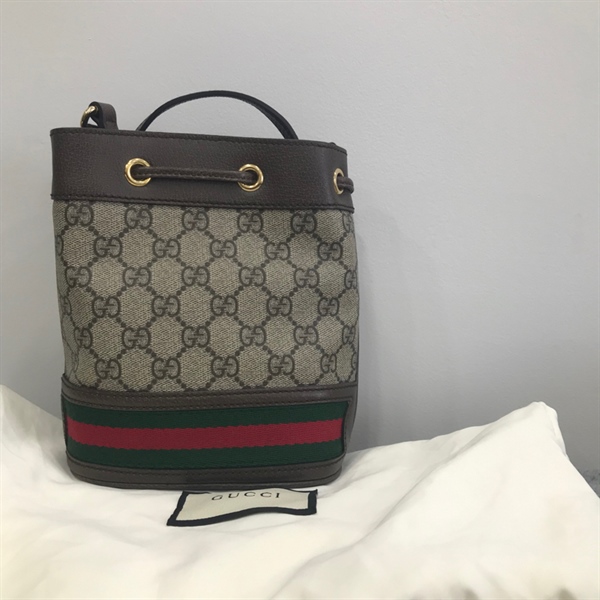 Túi nano nóe GG Xám Nâu +