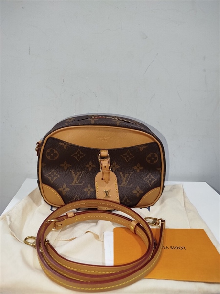 Túi LV Nâu Phối Vàng+