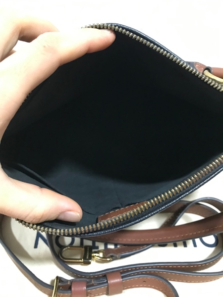 Túi LV Đen Phối Hoa Nâu+