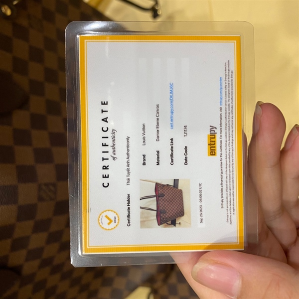 Túi LV nâu kèm pound KG+