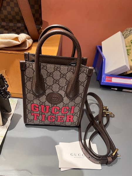 Túi GG Tiger Canvas KG+