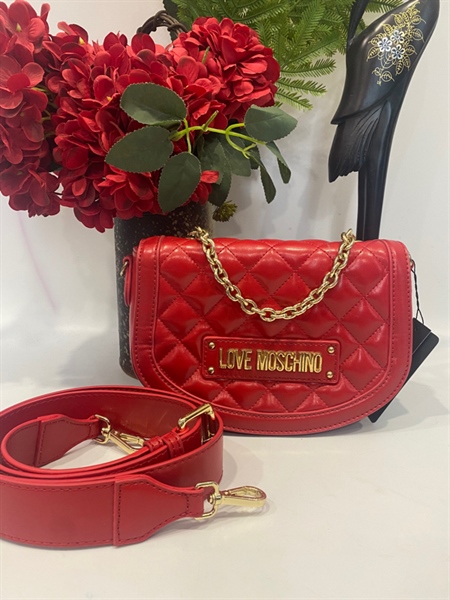 Túi Love Moschino đỏ KG+