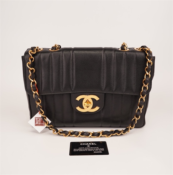 Túi Chanel vân sọc (3924866) sz35 KG+