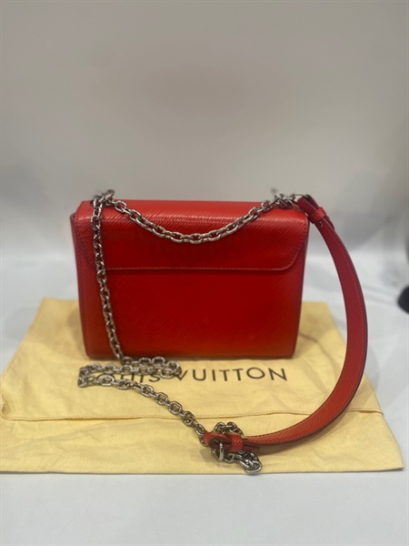 Túi LV đỏ chữ trắng +