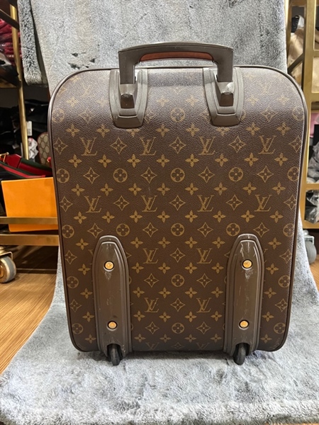 Vali LV hoa quai màu nâu+