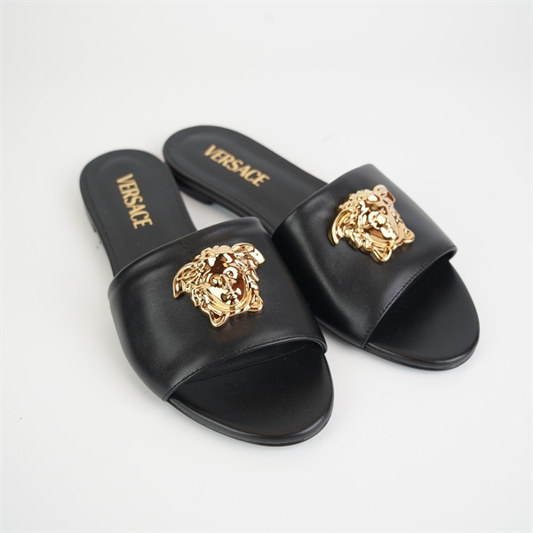 Dép Versace đen size 38 KG+