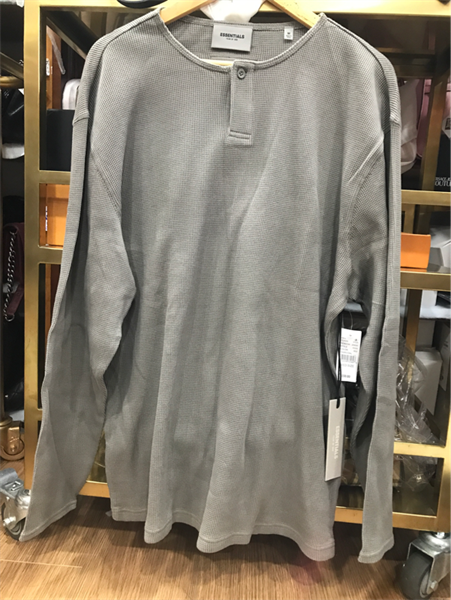 Áo dài tay màu xám size M KG+