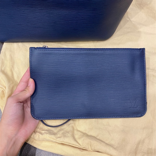 Túi LV neverful xanh biển KG+