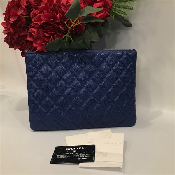 Túi Chanel xanh biển KG+