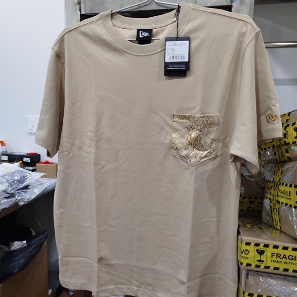 Áo Thun NY Màu Nude Size S KG+