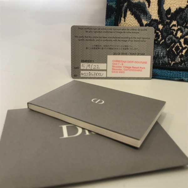 Túi Dior Tote xanh KG+