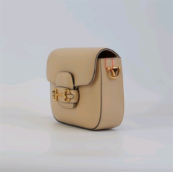 Túi GG 1955 trơn nude 2 strap KG+