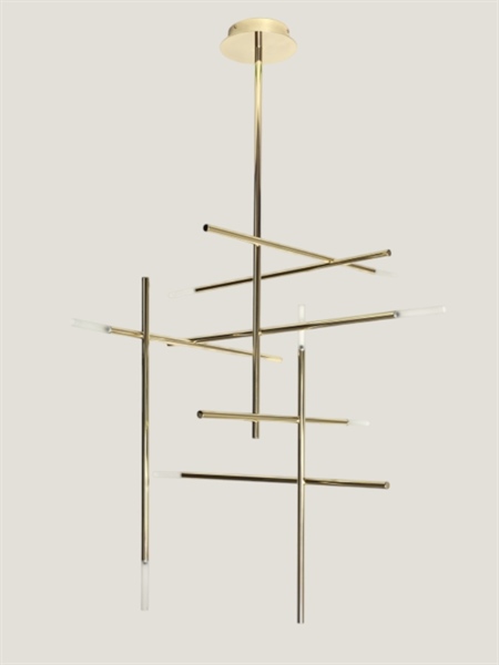 Đèn treo The Lines | Inox mạ đồng