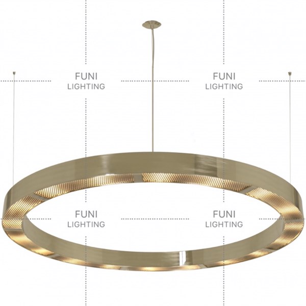 Đèn treo LED RING BOLD | Inox
