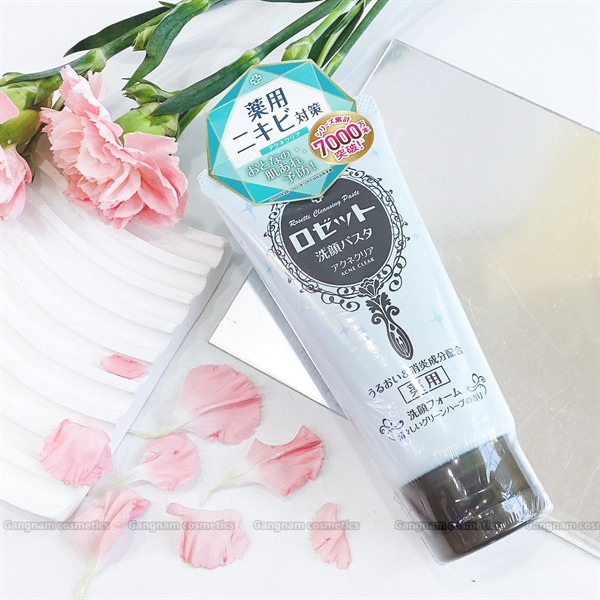 SRM rosette cleansing #acne clear 120gr da mụn (150k)