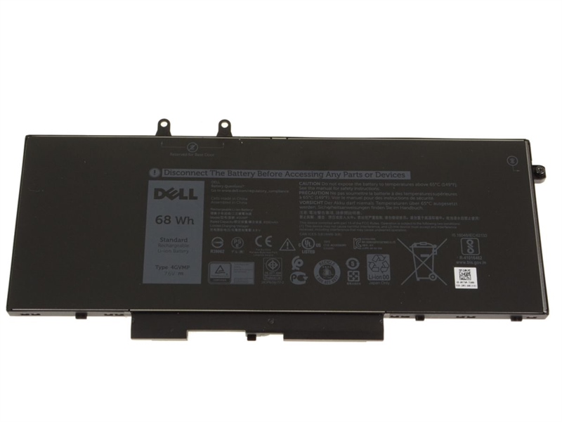 Pin Dell Latitude 5400 5500, M3540 68wh, 4GVMP