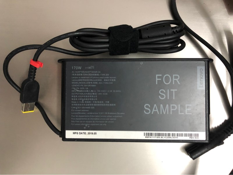 Adaptor Lenovo 170w đầu vuông oval zin