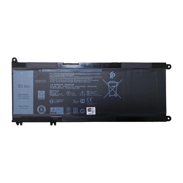 Pin Dell Inspiron 17 7000 7778 7779 7786 7773 15 7577 G3 3579 3779 G5 5587 G7 7588 Latitude 13 3380 56wh 33YDH