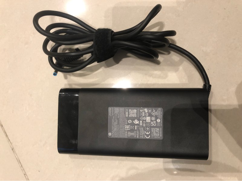 Adaptor HP 200w Oval kim nhỏ zin