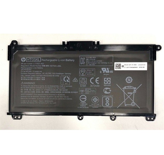 Pin HP 15-DA, 15-CD, HT03XL