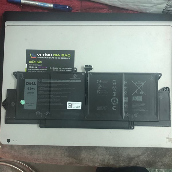 Pin Dell Latitude 7310 7410 68wh Y7HR3