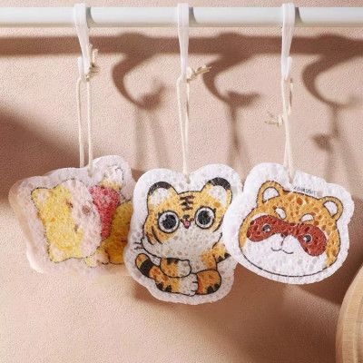 Mút rửa chén dạng nén