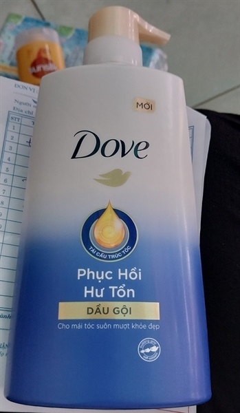 Dầu Gội Dove 640G Chai