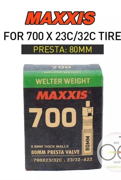 Săm 700 siêu nhẹ 23/32C 80L