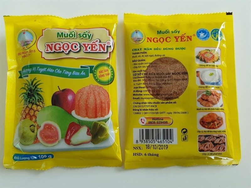 MUỐI SẤY NGỌC YẾN 100G