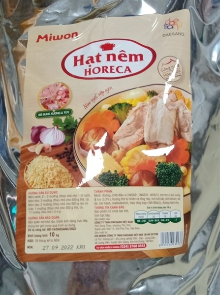 HẠT NÊM MIWON HORECA 10KG
