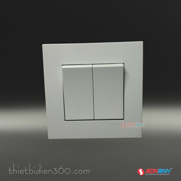 Bộ công tắc 16A vuông trắng Vivace - Schneider