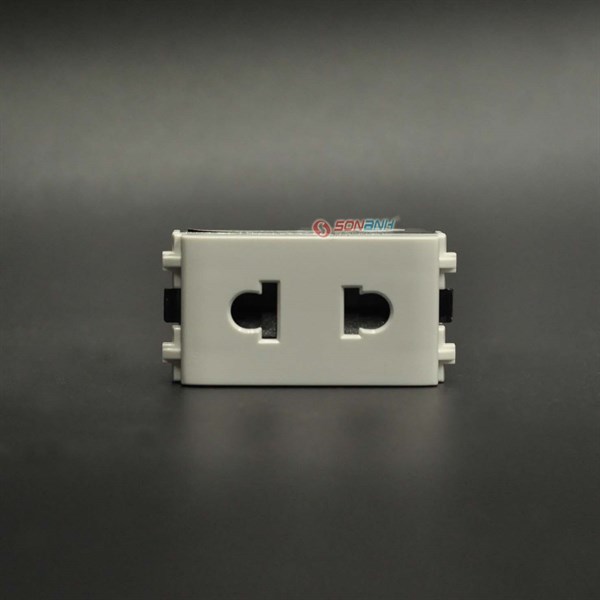 Module Ổ cắm 10A viền trắng Concept - Schneider